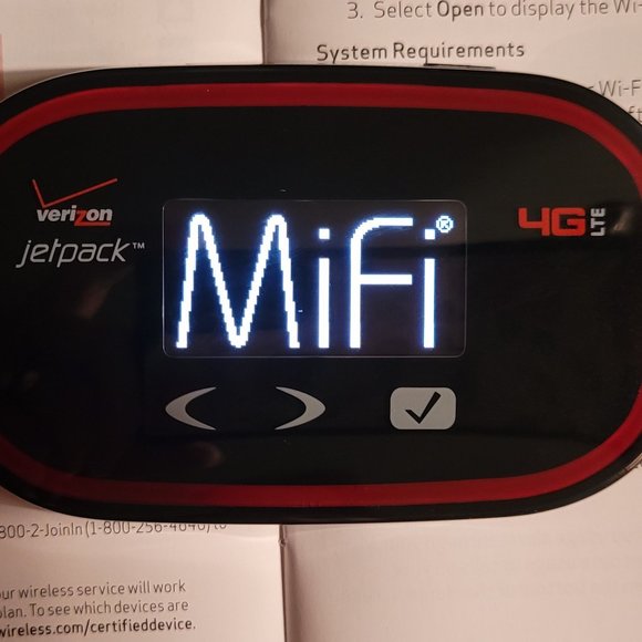 Verizon Jet Pack Hotspot Movil 4G LTE MiFi 5510L - Picture 6 of 10